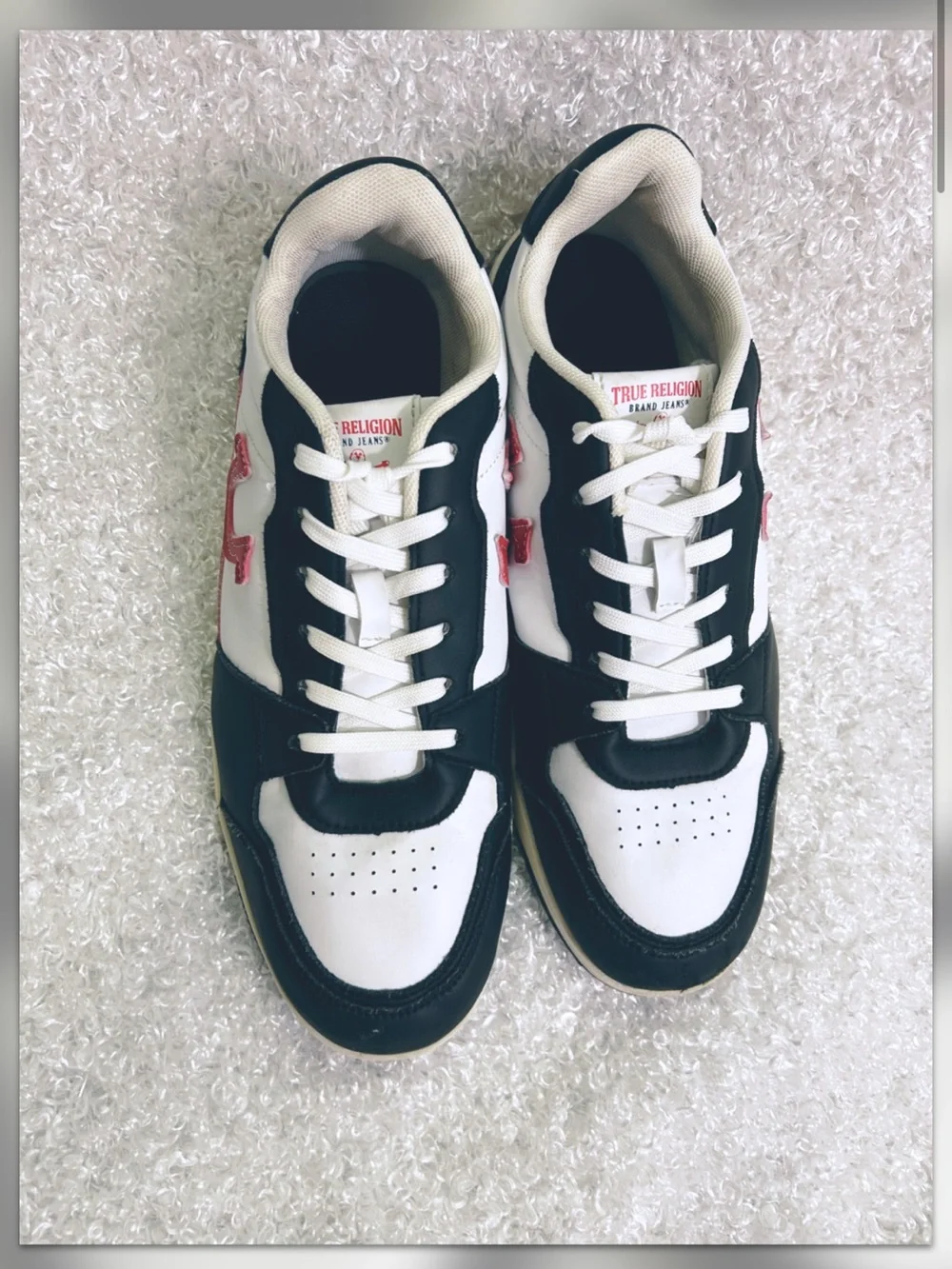 True Religion black white